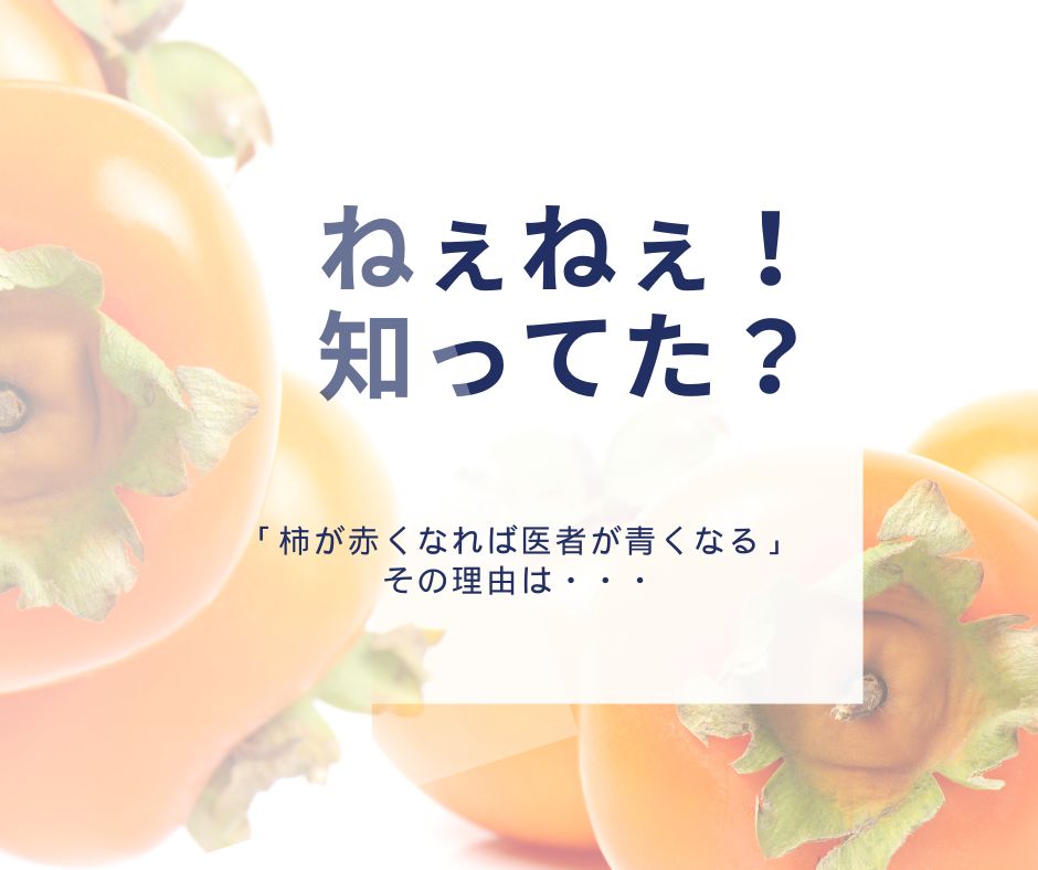 第2回：柿の栄養パワー「β-クリプトキサンチン」